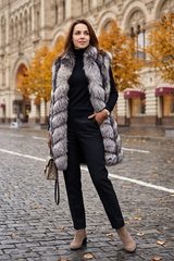 Шарф из меха лисицы